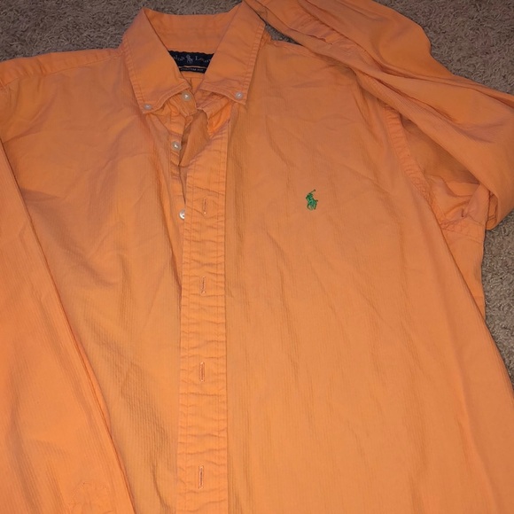 Ralph Lauren polo long sleeve BD size large - Picture 2 of 3